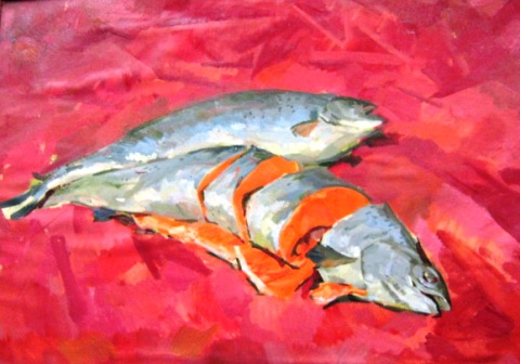Т.Лушникова "Красная рыба" 2008